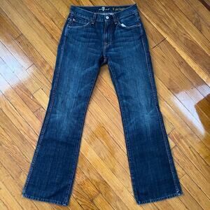 7 For All Mankind 'A' Pkt Pocket Bootcut Denim Jeans Size 29